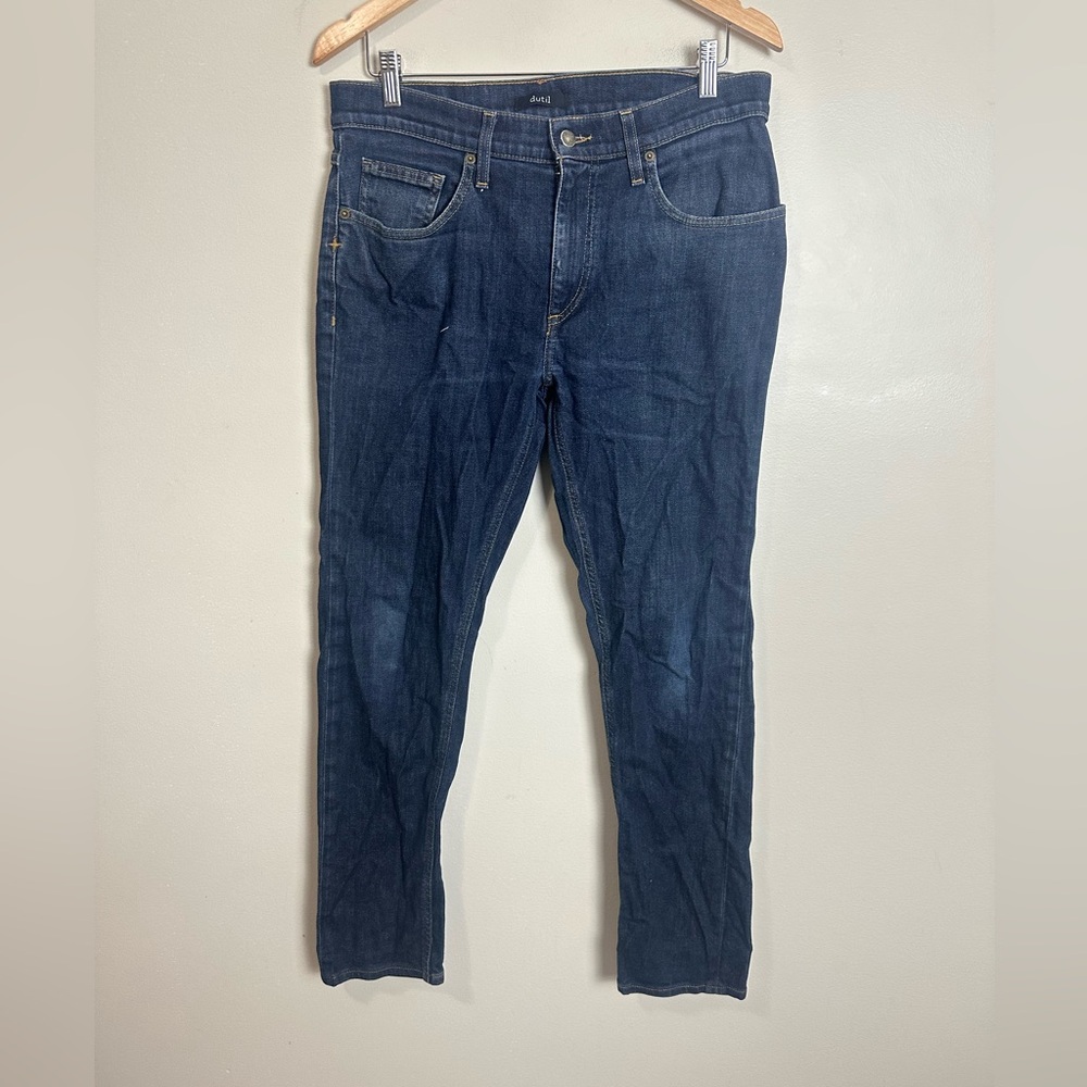 Dutil Size 32 Men's Blue Jeans